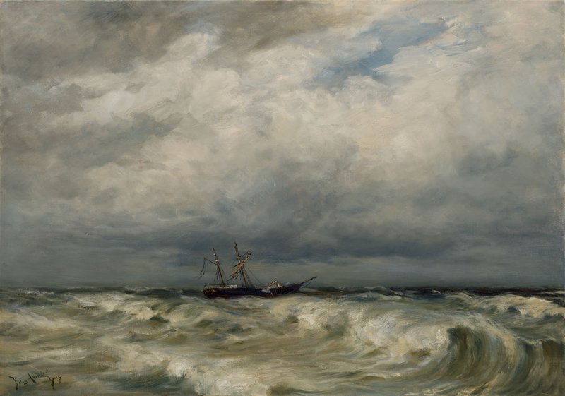 Betzy Akersloot-Berg, Na de Storm, 1905 of eerder, Nationalmuseum, Stockholm, Zweden, foto: Anna Danielsson, Nationalmuseum