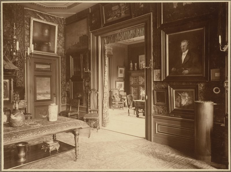Interieur van het huis van Mesdag en Mesdag-van Houten